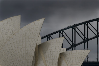 The Opera House and Harbour Bridge - Sydney, Australia