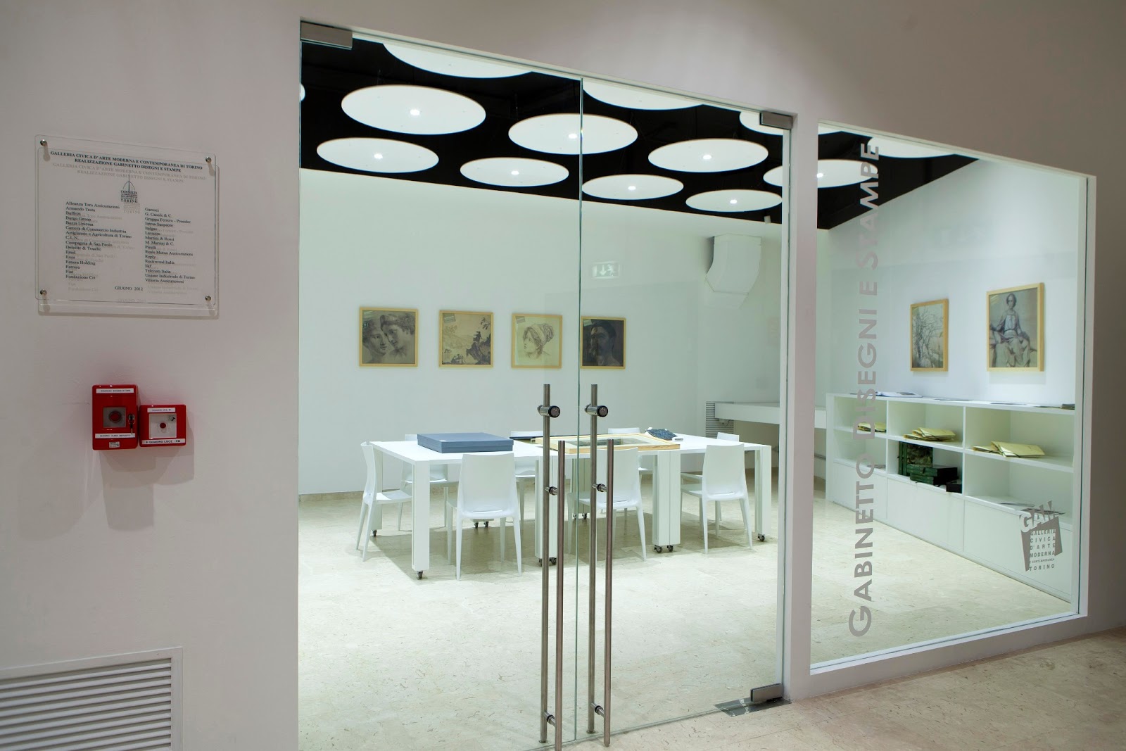 Torino festeggia i primi centocinquant anni della sua Galleria civica d arte moderna e contemporanea dotandola di uno spazio destinato alla conservazione