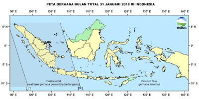 Gerhana Bulan Total 2018