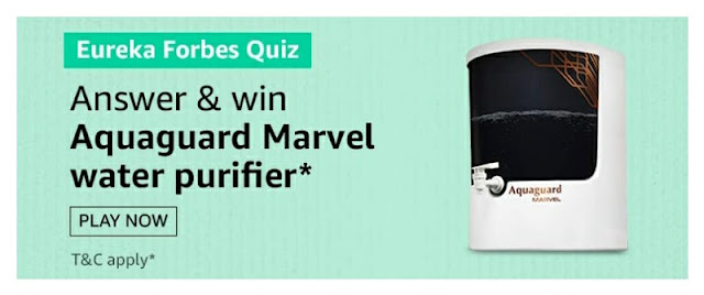 Eureka Forbes Quiz answer and win