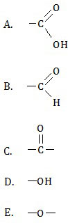 gugus fungsi senyawa karbon, asam karboksilat, aldehid, keton, alkohol, eter
