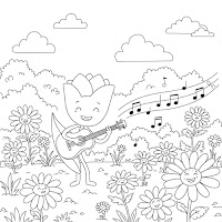 A Tulip Guitarist