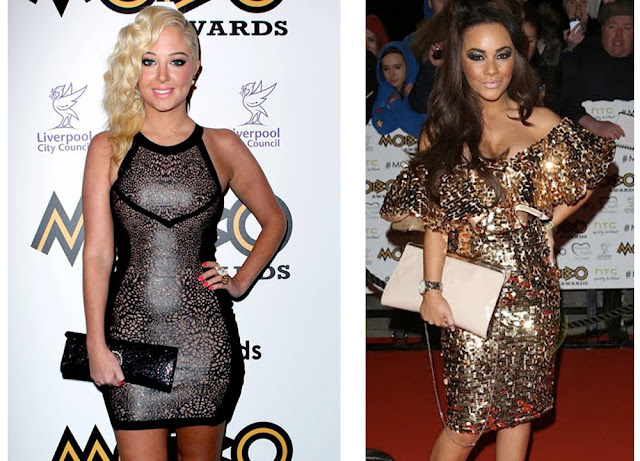 tulisa chelsea healey mobos 2012