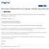 Program referral bonus Paypal berakhir