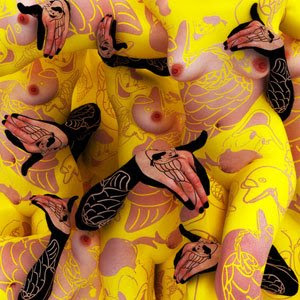Good Body Painting Black Yellow Concept