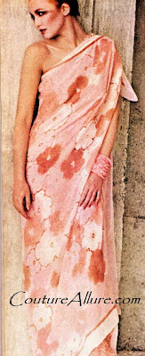 oscar de la renta, evening gown, 1975