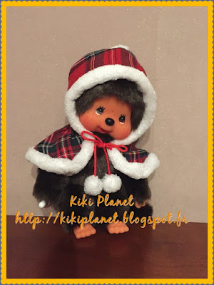 Monchhichi cape rouge nouveautés 2017 sekiguchi