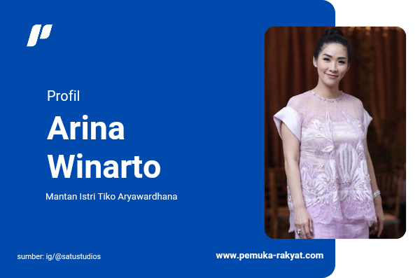 Profil Arina Winarto, Mantan Istri Tiko Aryawardhana