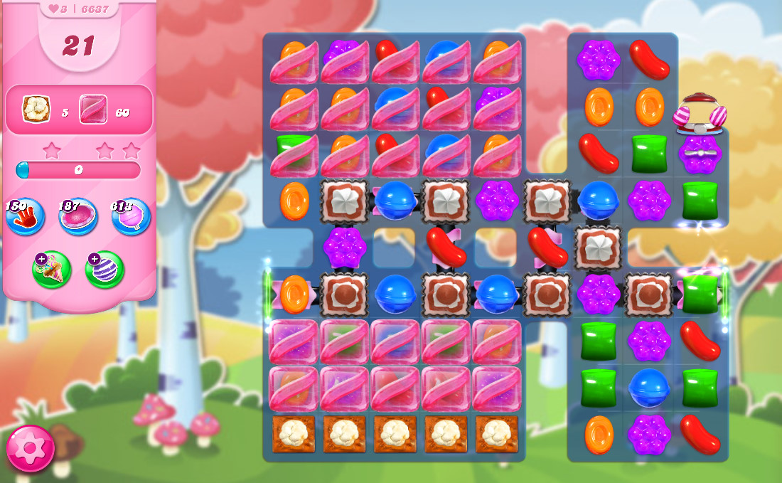 Candy Crush Saga level 6637