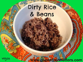 Rice and beans in a bowl