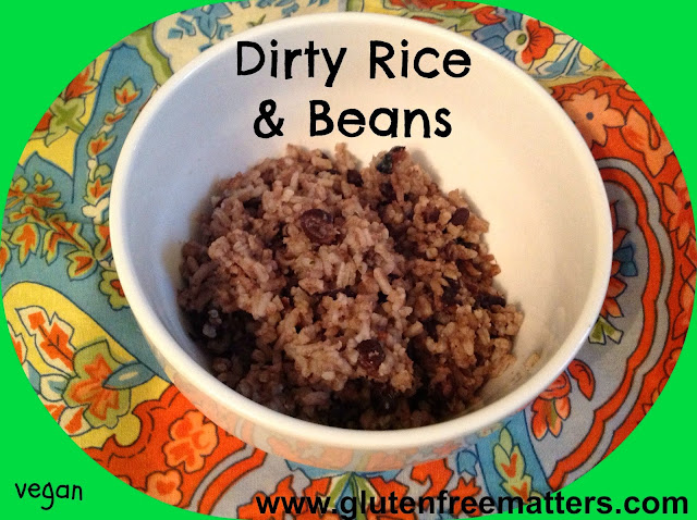 Rice and beans in a bowl