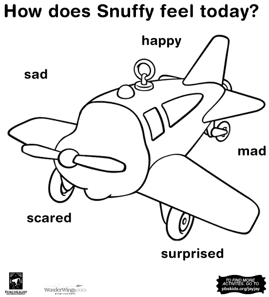 Jay Jay Jet Plane Coloring Pages Iconcreator Info