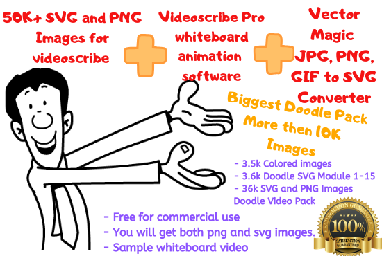 Download 50k+ SVG & PNG Images | VideoScribe Pro whiteboard ...