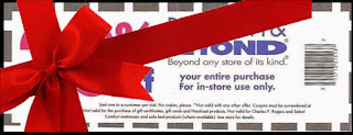 Free Printable Bed Bath and Beyond Coupons