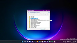 Enable Virtual Machine Platform Windows 11