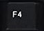 the 'F4' key image