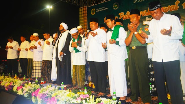  Kasdim Pati Hadiri Gema Pati Bersholawat