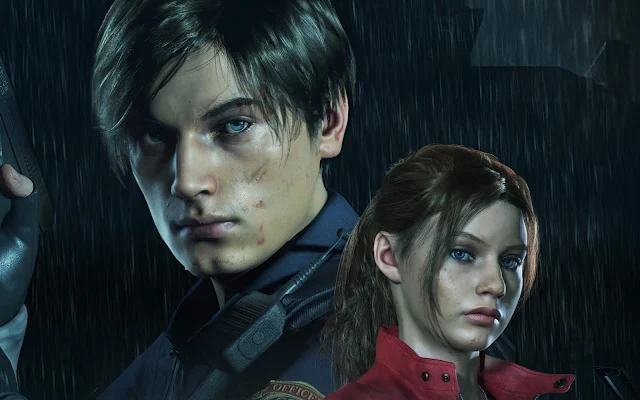 Leon And Claire In Resident Evil 2