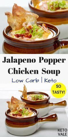 Jalapeno Popper Chicken Soup