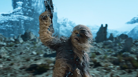 Image from the Renault's "Star Wars" TV commercial [starring Chewbacca]