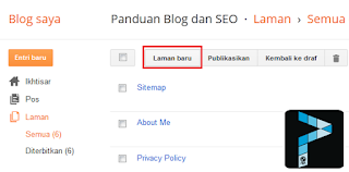 Cara Yang Gampang Membuat Laman Atau Halaman Statis Di Blogger