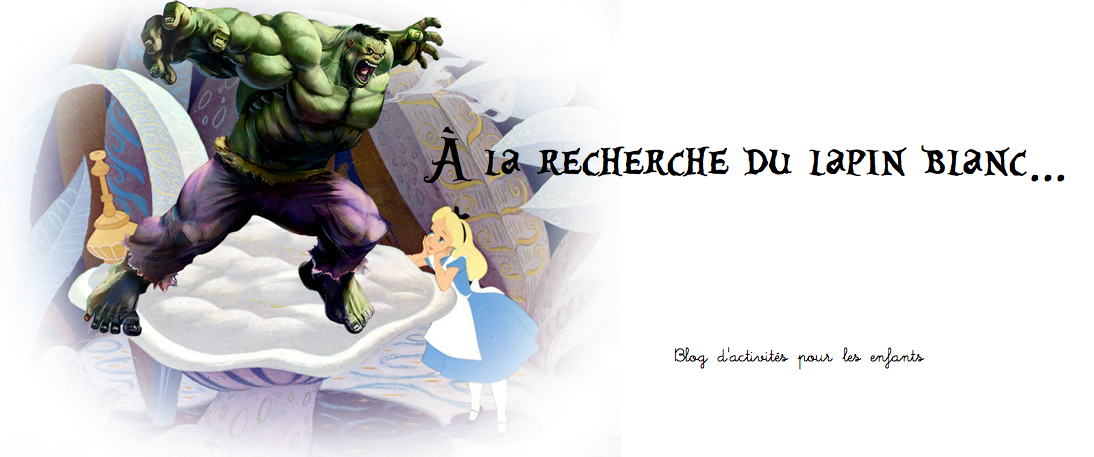 À la recherche du lapin blanc…