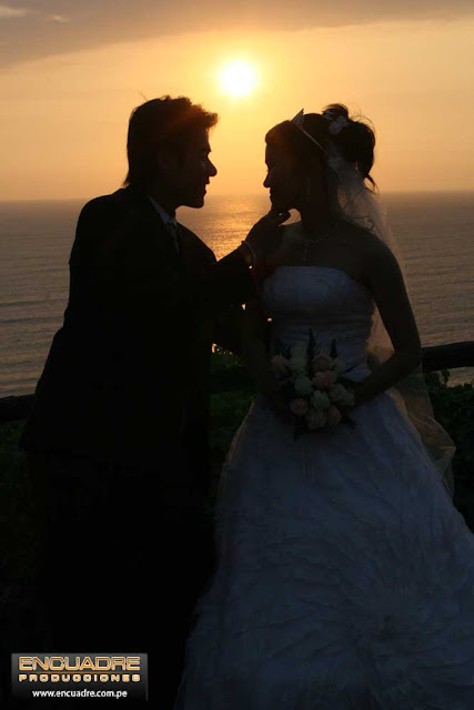 foto boda atardecer peru