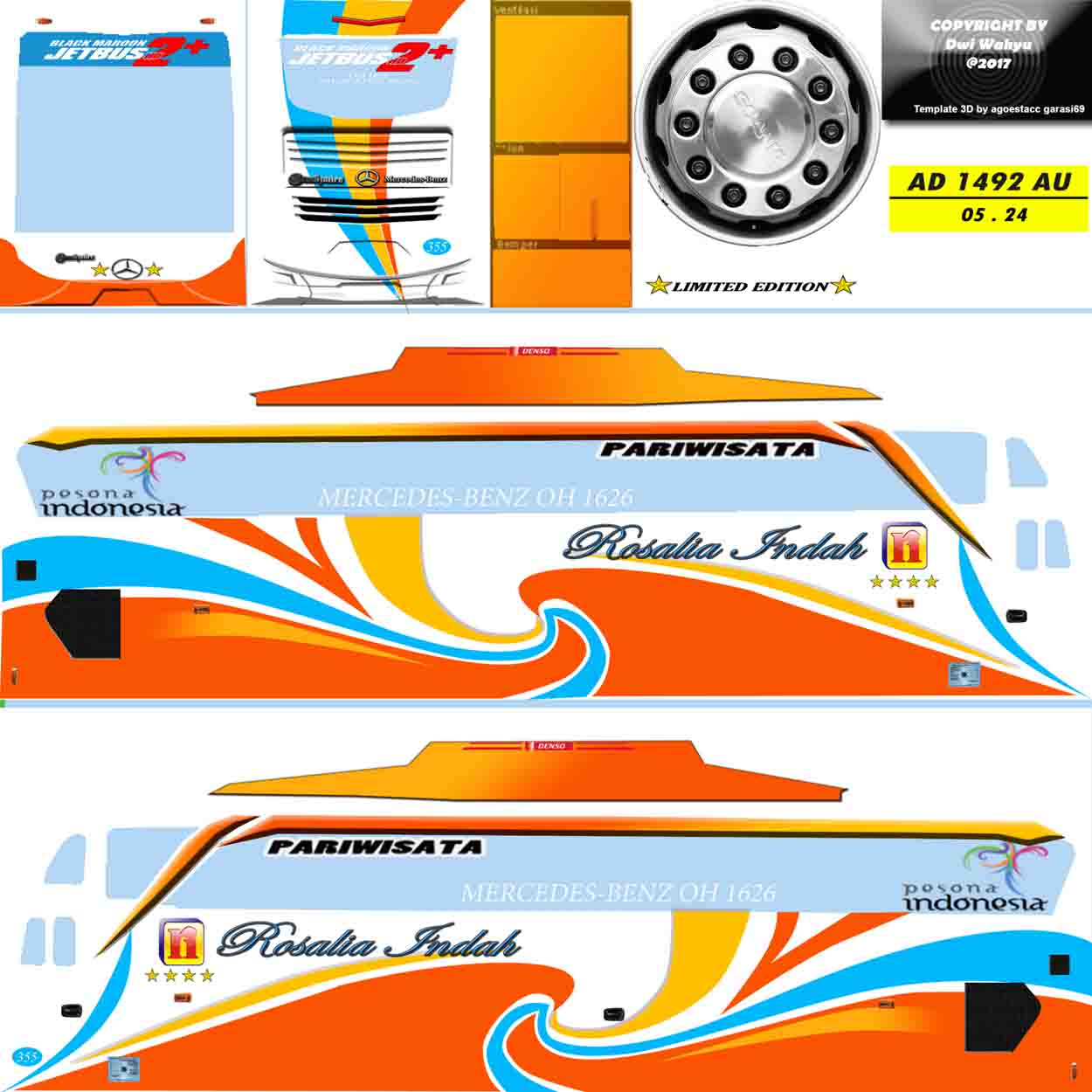 rosalia indah new livery high