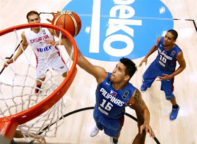 Pingris during the 2014 FIBA Basketball World Cup