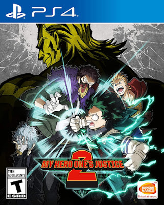 My Hero Ones Justice 2 Game Cover Ps4