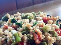 WARM BALSAMIC BARLEY & QUINOA SALAD