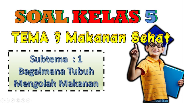 Soal Tema 2 ST 3 Memelihara Kesehatan Organ Pernapasan