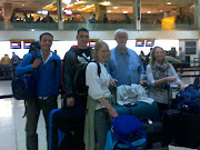 Heathrow Airport. Finally all arrived at Heathrow, now ready to checkin. (heathrow airport)