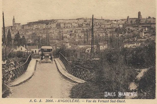 Angoulême pont de l'Hirondelle