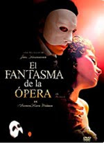 El fantasma de la ópera de Andrew Lloyd Webber