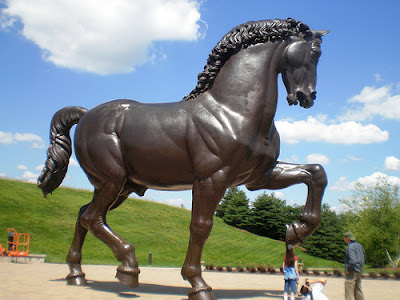 The Leonardo da Vinci Horse Sculpture