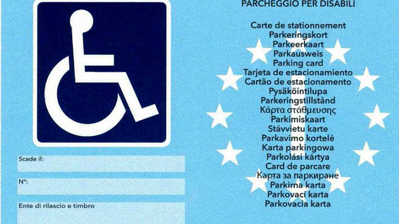 Contrassegno Invalidità Riconosciuto A Chi Ha Ridotta Mobilità