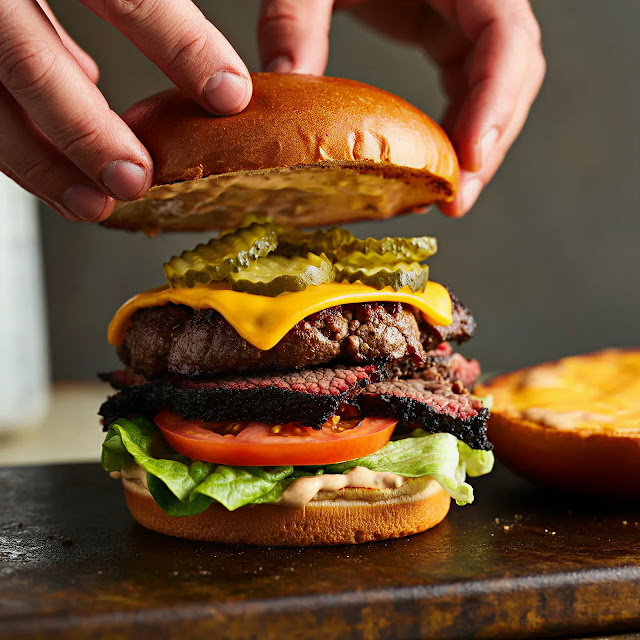 beef brisket burger recipe​