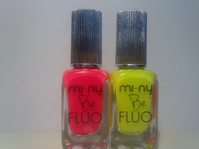 be fluo yellow and pink mi-ny