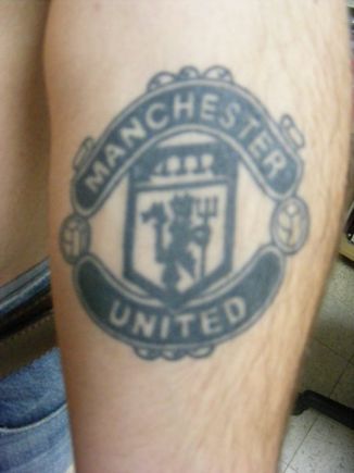  is obviously some Zionist conspiracy in the Manchester United Symbol.