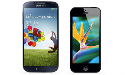 Galaxy S4 vs iPhone 5