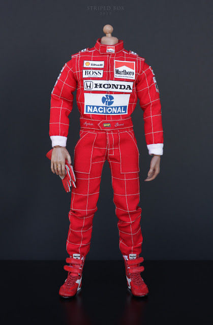 Outfit for Ayrton Senna 1/6 scale action figure 