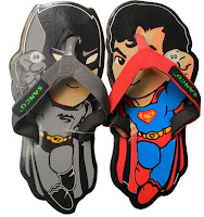 sandal lucu superman vs Batman