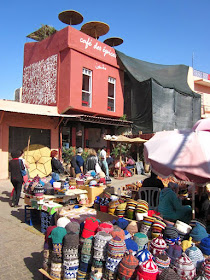 Cafe des Épices en el zoco de Marrakech