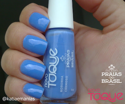 Novo Toque, Azul, carimbada, Born Pretty, La Femme, Nail Plus, katiaemanias, 