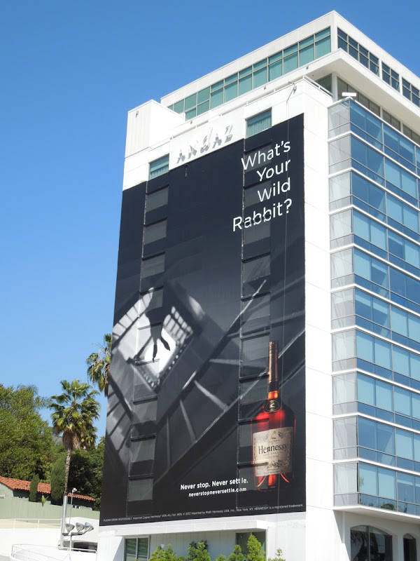 Wild Rabbit Hennessy billboard