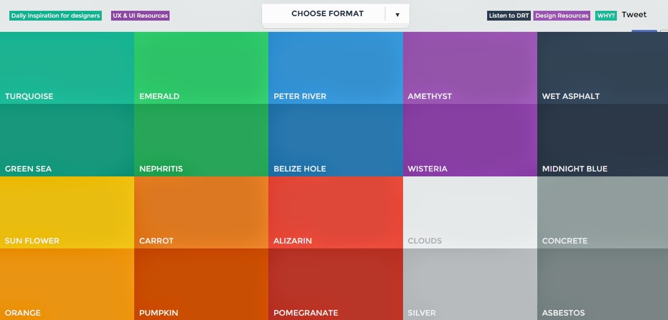 Tentang Flat Design UI dan Gimanasih cara milih warna buat 