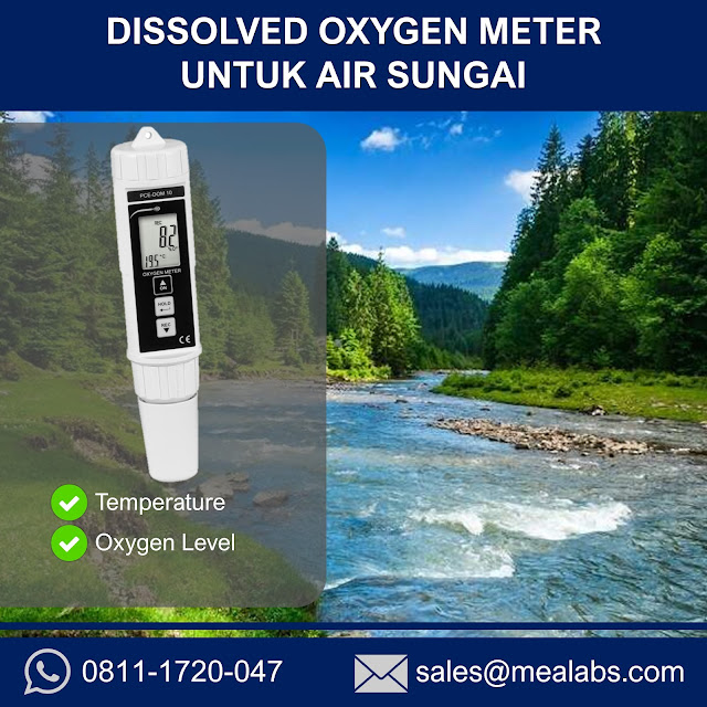 Dissolved Oxygen Meter untuk Air Sungai