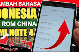 Menambah bahasa indonesia pada Miui China Redmi Note 4 Mediatek dengan aplikasi MoreLocale2