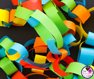 Use a countdown paper chain like this to help your students visualize the amount of days left in the school year.